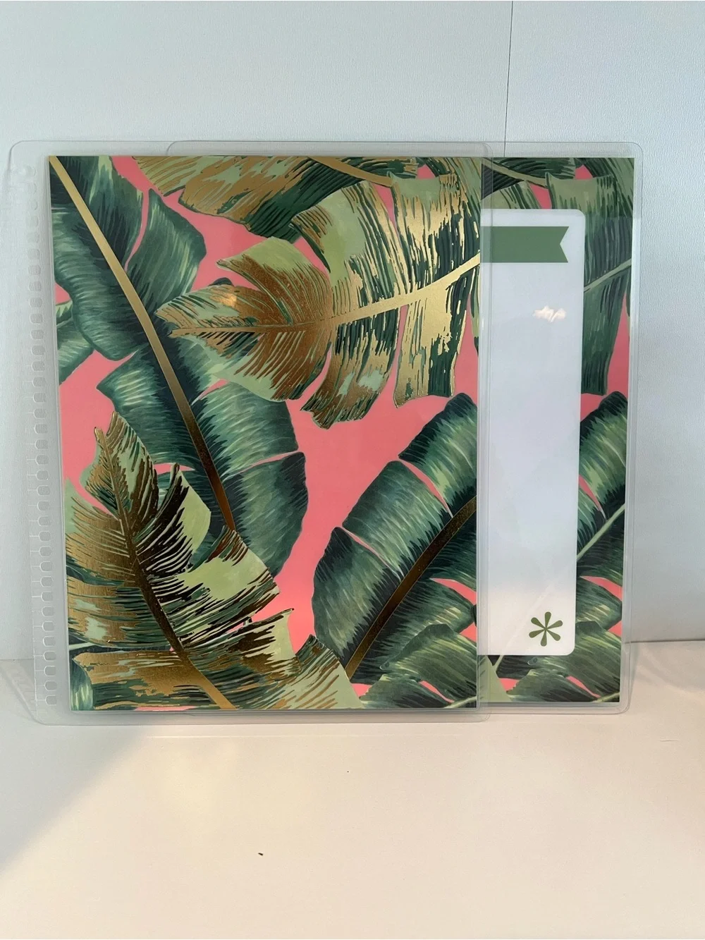 Erin Condren Tropical Leaf Interchangeable Cover